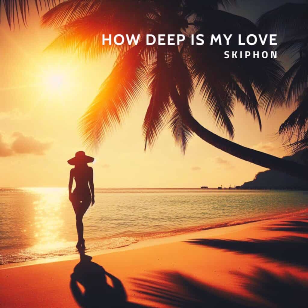 how deep is my love single cover